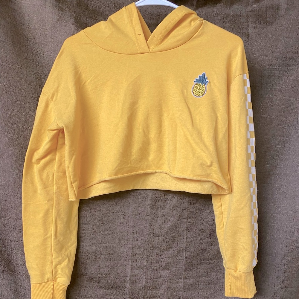 Pineapple Yellow Crop Top